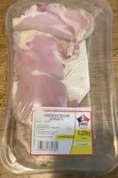 Mängden socker i Viande de haut de cuisse de poulet X3