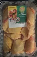 Mängden socker i Haut de cuisse de poulet