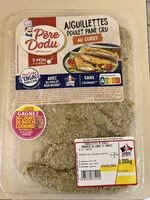 Mängden socker i Aiguillettes poulet pané cru au curry