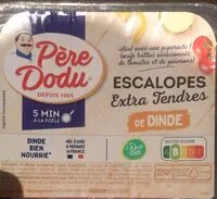 Mängden socker i Escalopes extra-tendres de dinde