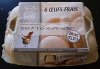 Mängden socker i 6 oeufs frais