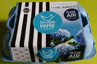 Mängden socker i La croix verte, oeufs frais plein air 53/63, 6