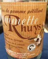 Mängden socker i Jus de pomme petillant