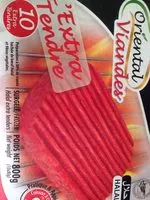 Mängden socker i Extra tendre halal