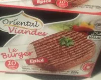 Mängden socker i Beefburgers Épicés