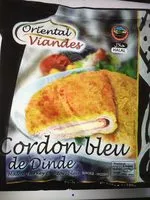 Mängden socker i Oriental Viandes Cordon Bleu Hallal 800G