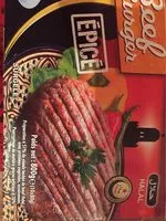 Mängden socker i Beef burger