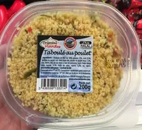 Mängden socker i Taboulé au poulet