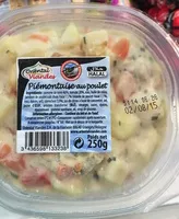 Mängden socker i Piémontaise au Poulet