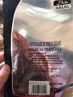 Mängden socker i Chiffonade de boeuf seché