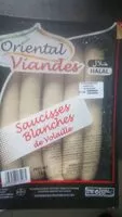 Mängden socker i Saucisses blanches de volaille