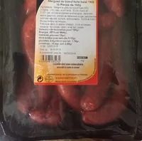 Mängden socker i Merguez de boeuf