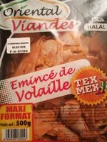 Mängden socker i Emincé de volaille Tex Mex