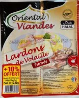 Mängden socker i Lardon de volaille (Fumés)