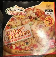 Mängden socker i La maxi’ moelleuse pizza