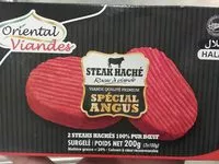 Mängden socker i Steak haché halal