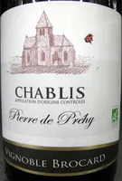 Mängden socker i Chablis AOC 2011 Bio Pierre de Préhy