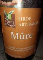 Mängden socker i Sirop artisanal Mûre