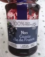 Mängden socker i Nos cassis d'ile de france