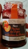 Mängden socker i Confiture nos pêches de vigne