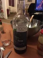 Mängden socker i Sirop Mûre