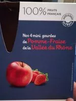 Mängden socker i Mini gourdes Pomme-fraise