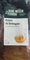 Mängden socker i Palets de bretagne