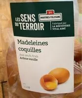 Mängden socker i Madeleine coquille