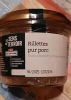 Mängden socker i Rillettes pour porc