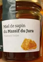 Mängden socker i Miel de sapin du massif du Jura
