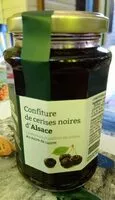 Mängden socker i Confiture de cerises noires d'Alsace