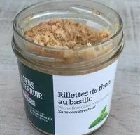 Mängden socker i Rillettes de thon au basilic