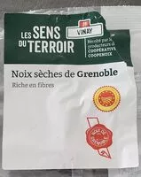 Mängden socker i Noix sèches