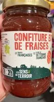 Mängden socker i Confiture extra de fraises