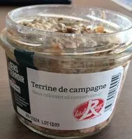 Mängden socker i Terrine de campagne