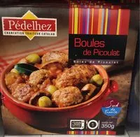 Mängden socker i Boules de picoulat