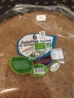 Mängden socker i 6 Galettes fraîches de sarrasin