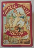 Mängden socker i Gaufres Flamandes Pur Beurre et Rhum