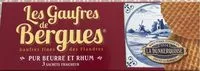 Mängden socker i Les Gaufres de Bergues Pur Beurre et Rhum