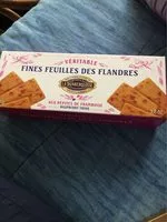 Mängden socker i Fines feuilles des flandres