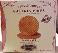 Mängden socker i Gauffres fines