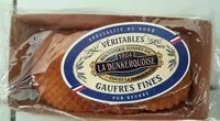 Mängden socker i Gaufres fines pour beurre