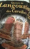 Mängden socker i Queues de langoustes des caraibes