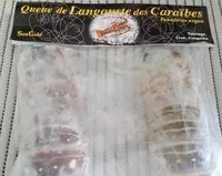 Mängden socker i Queue de Langouste Blanche - Panulirus argus