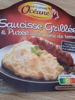 Mängden socker i Saucisse grillée & Puree de pomme de terre