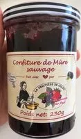 Mängden socker i Confiture de mure sauvage