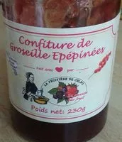 Mängden socker i Confiture De Groseilles Épépinées