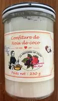 Mängden socker i Confiture de Noix de Coco