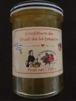 Mängden socker i Confiture de Fruit de la passion