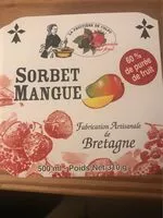 Mängden socker i Sorbet mangue